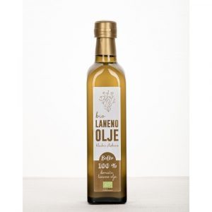 Bio laneno olje hladno stiskano 0,5 l