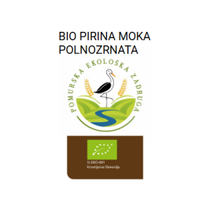 Bio pirina moka polnozrnata 5kg