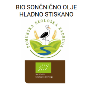 Bio sončnično olje hs 1l